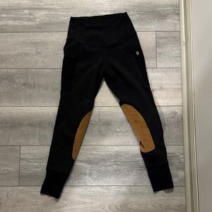 Women's Black and Brown riding pants